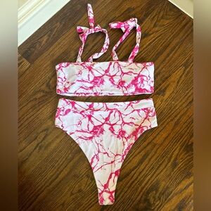 cupshe tie dye bikini!